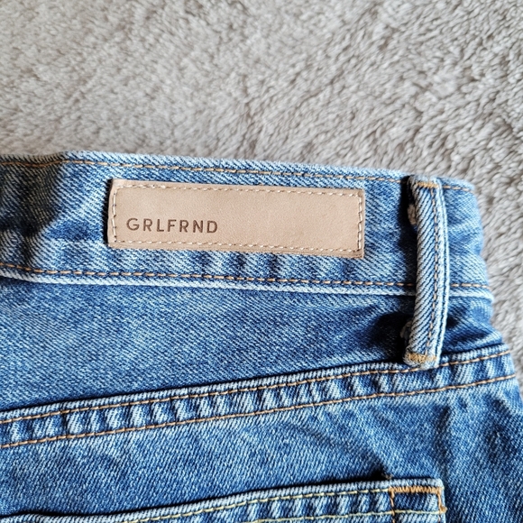 GRLFRND Helena straight leg cropped jeans size 27 - Picture 15 of 16
